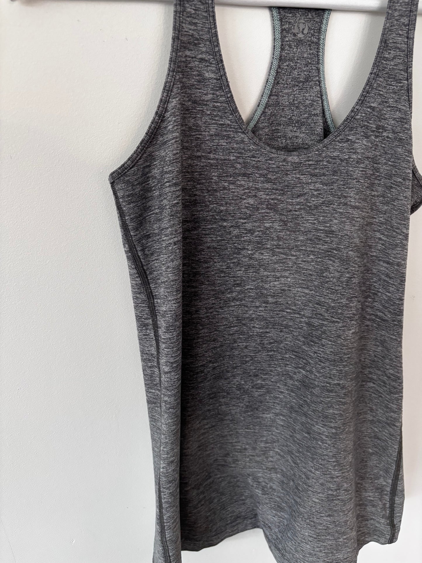 Lululemon Cool Racerback Tank in Grey | Sz 6-8 (medium)