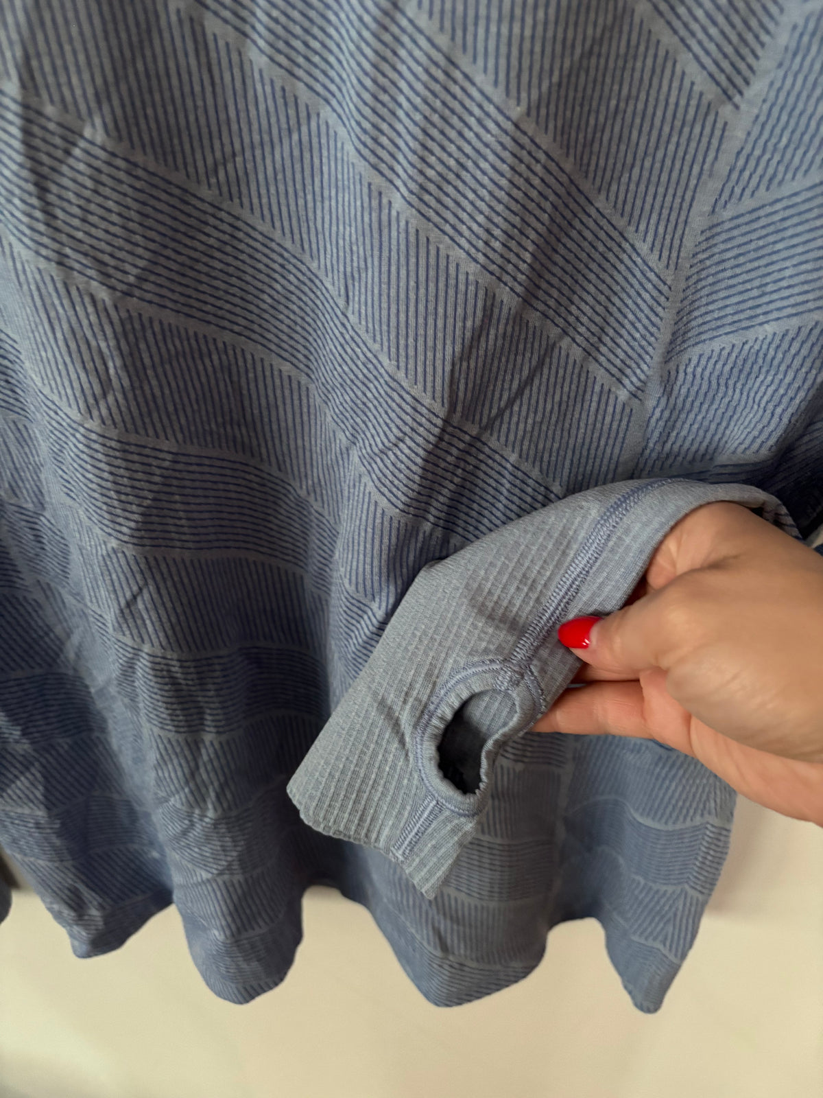 Lululemon Swiftly Tech Long Sleeve Crew Heathered Lullaby | Sz 12 (approx)