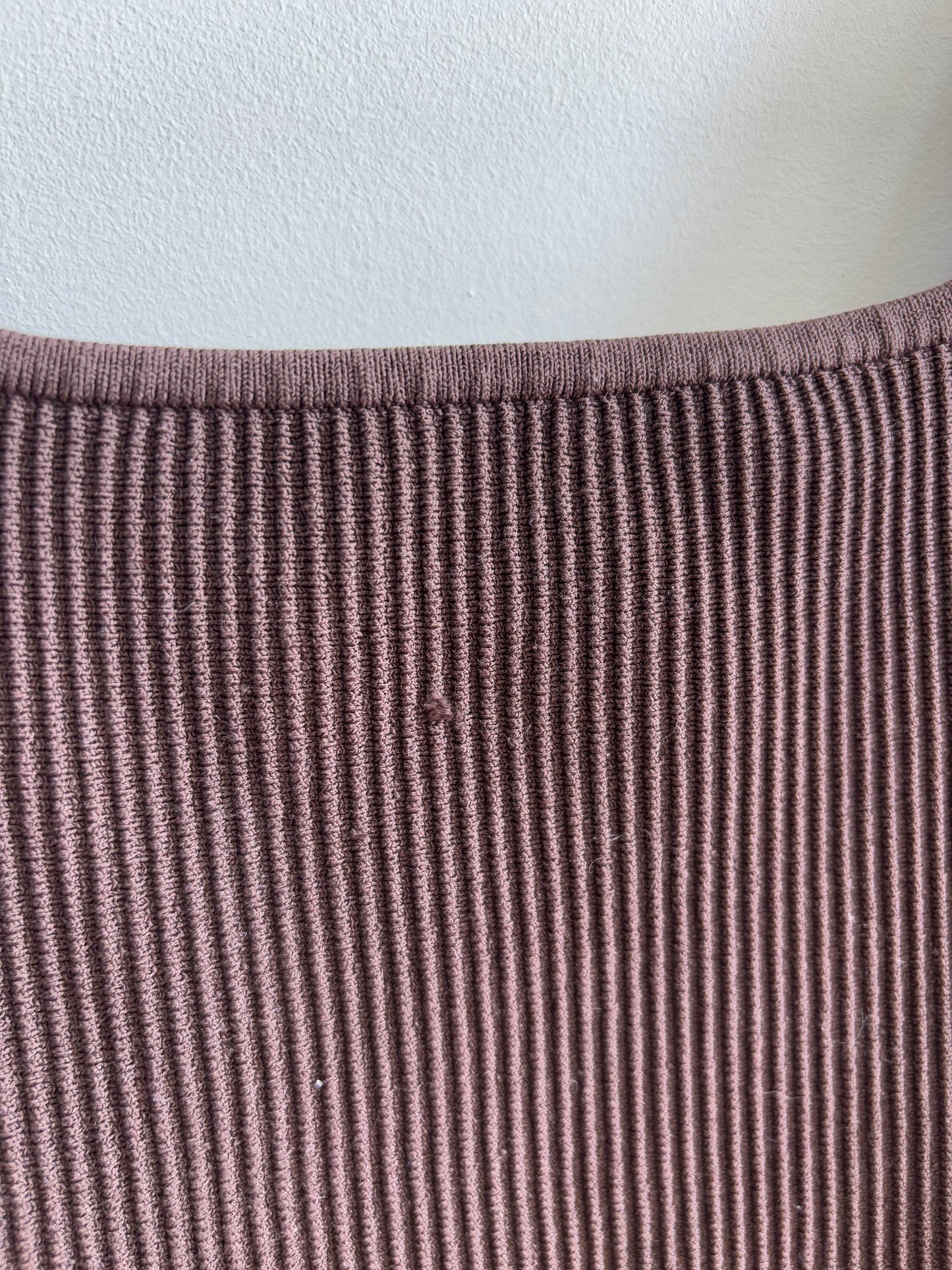 Babaton/Aritzia Sculpt Knit Tank in Brown | Small