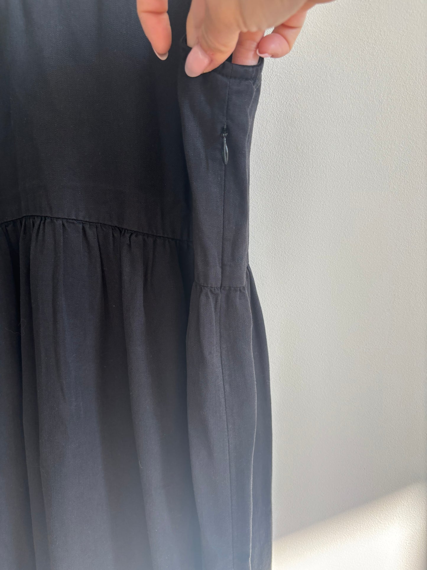 Jackson Rowe 'They Say' Black Tiered Dress | Medium