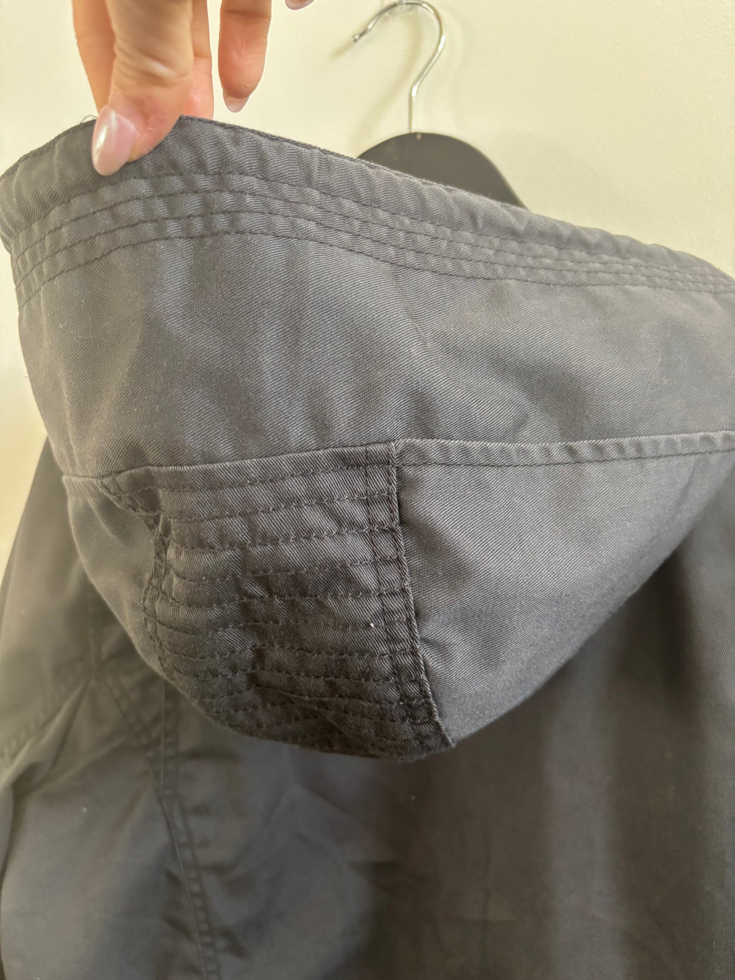 ONLY Grey Hooded Light Jacket | Large (O152C16)