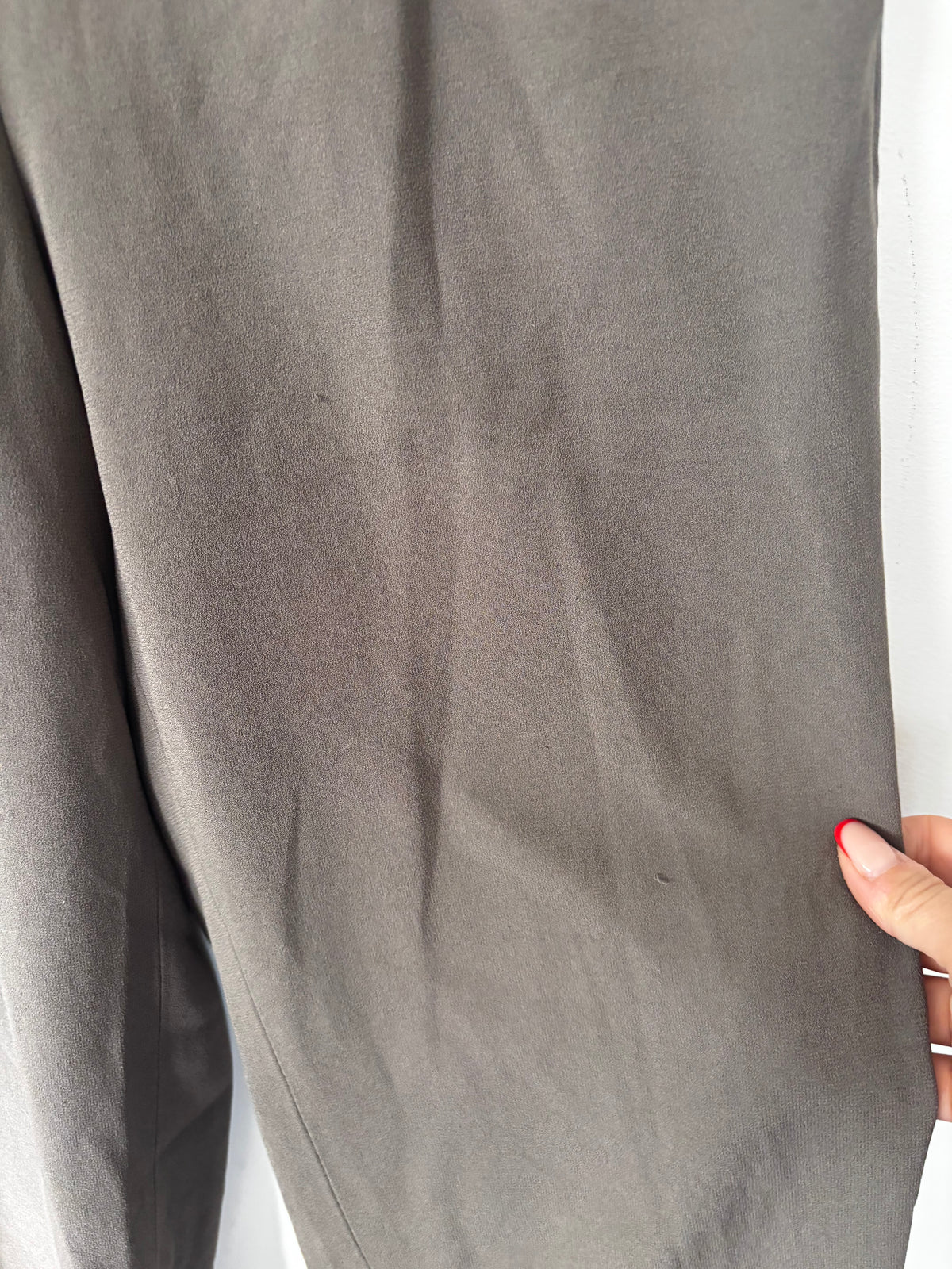 Babaton Grey/Green Pull on Pants | Sz XS