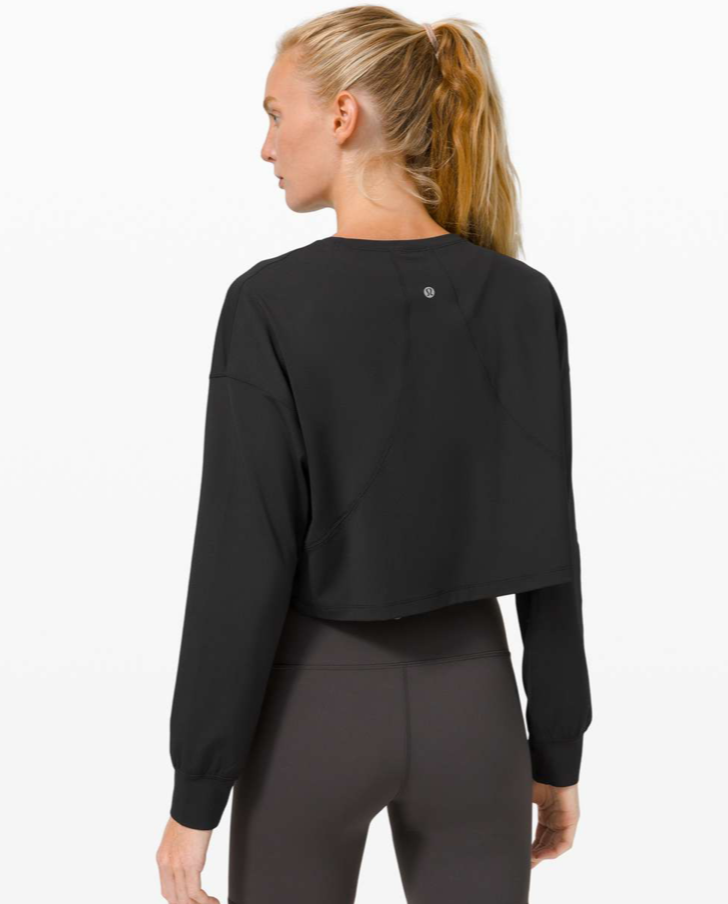 Lululemon Muscle Love Long Sleeve Crop | S-M