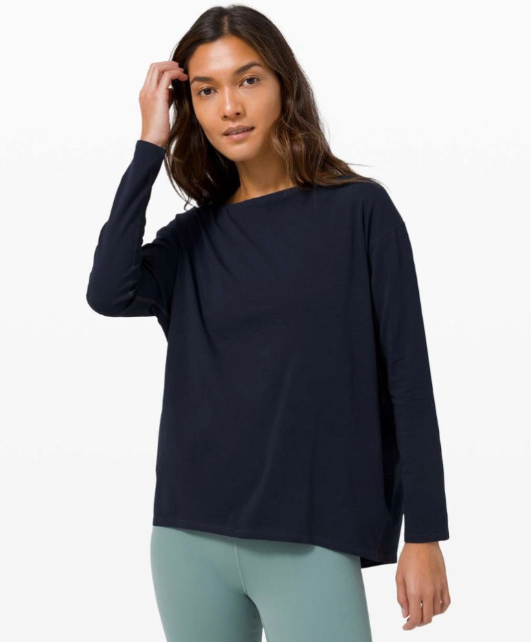 Lululemon Back in Action Long Sleeve | Small