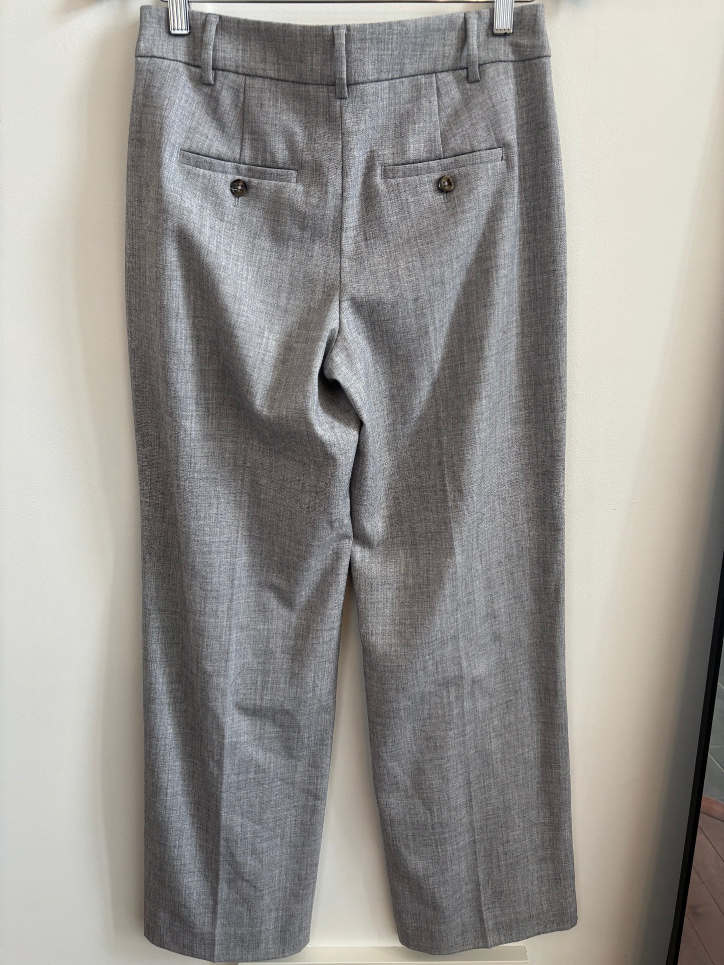 RW&Co Grey Suiting Pants | 4 (O178L4)