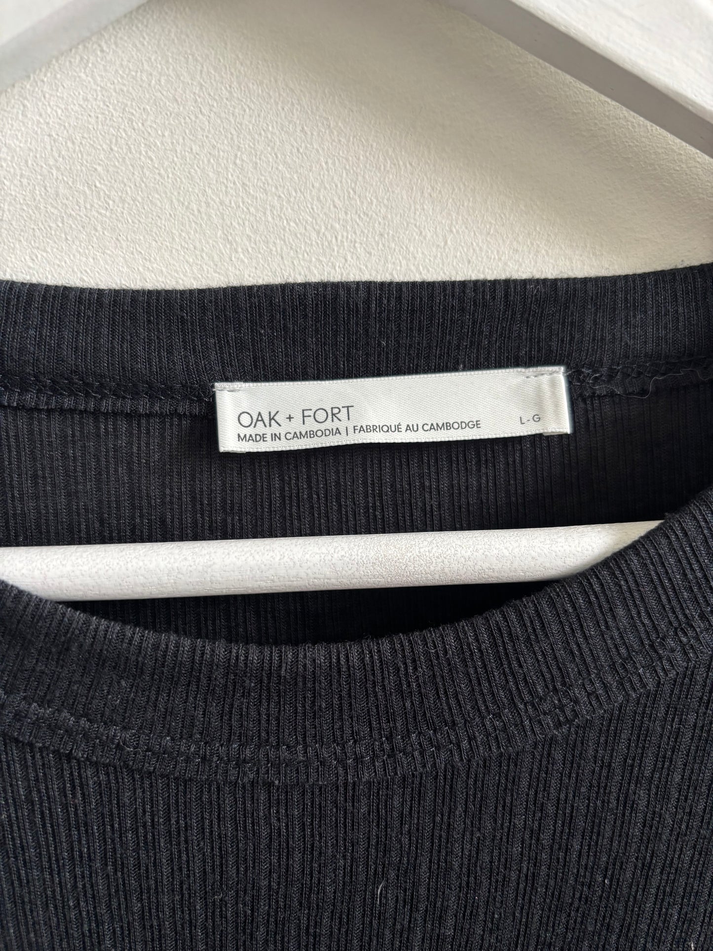 Oak & Fort Layering Long Sleeve | Large
