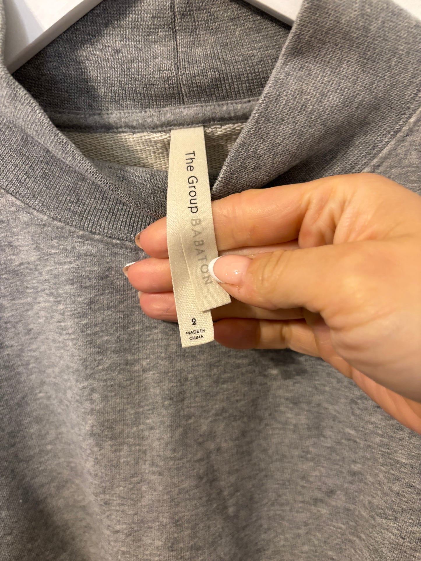 Babaton / Aritzia Mock Neck French Terry Sweater | Medium/Large (2)