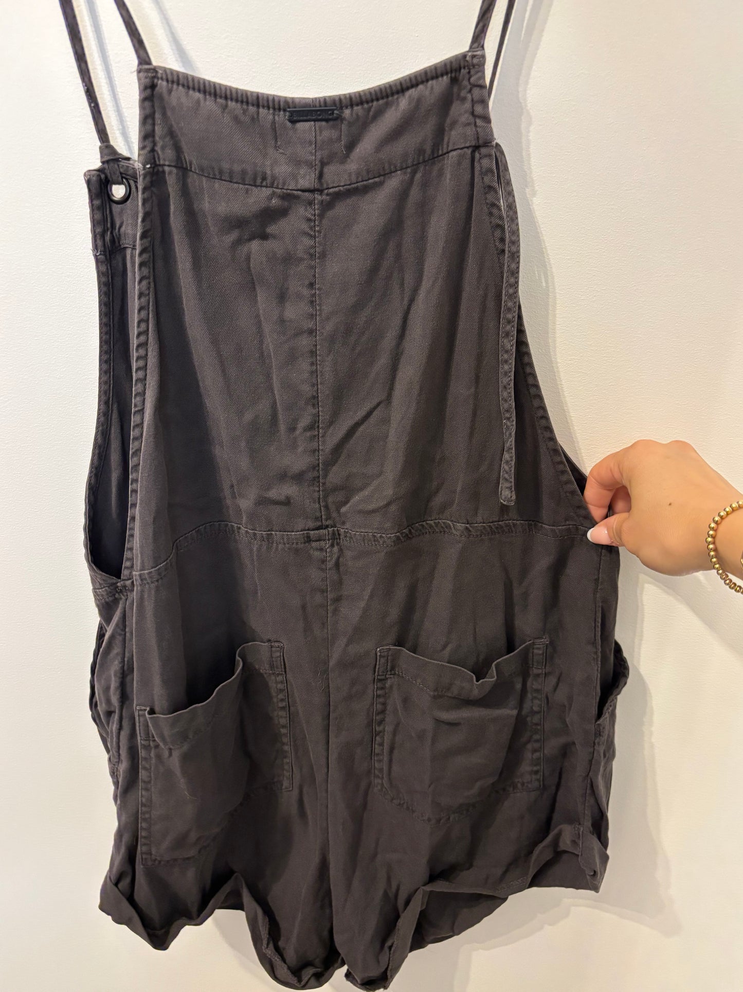 Billabong Wild Pursuit Dark Grey Romper | Small