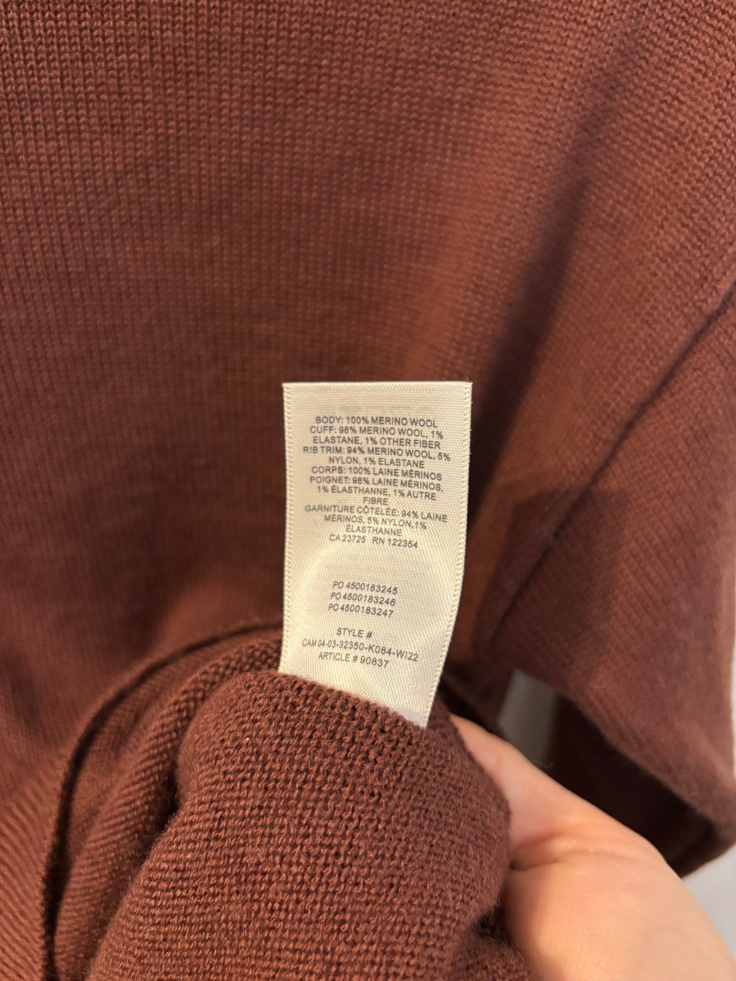 Wilfred / Aritzia Cyprie Mock Neck Sweater | XS (would also fit a small)