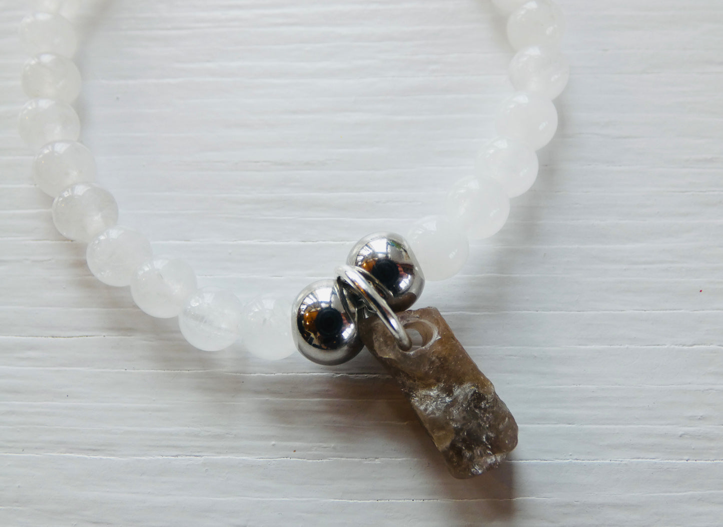 Transcend Lakeshore Rock Pendant Bracelet Set