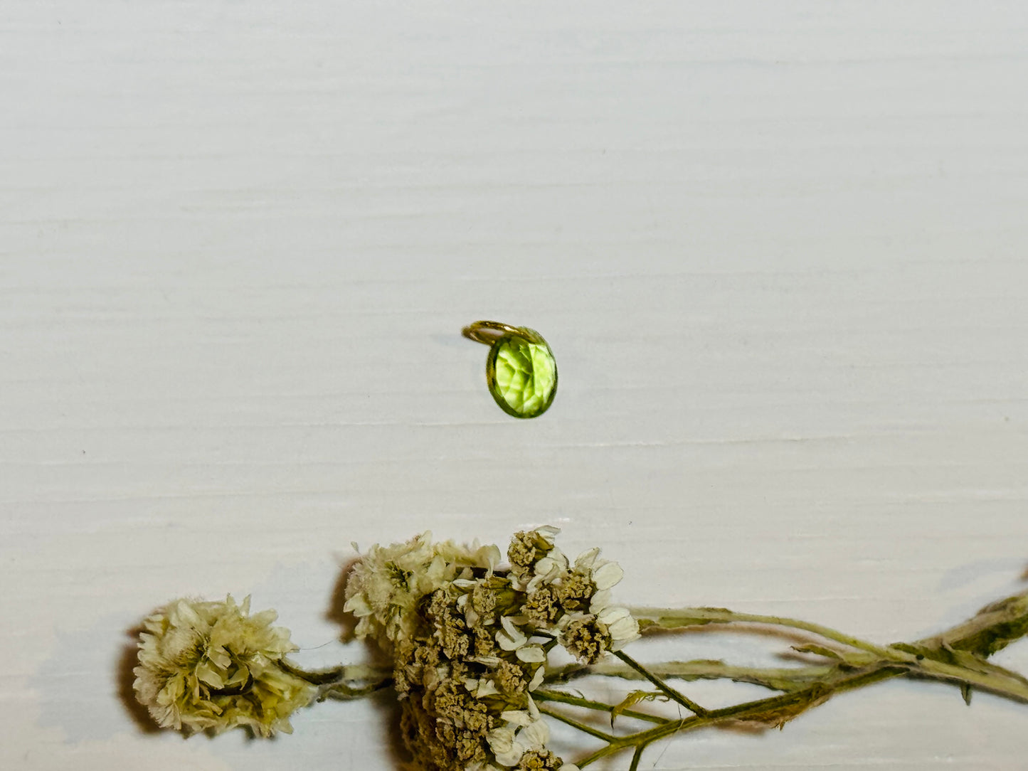 Genuine Peridot Pendant