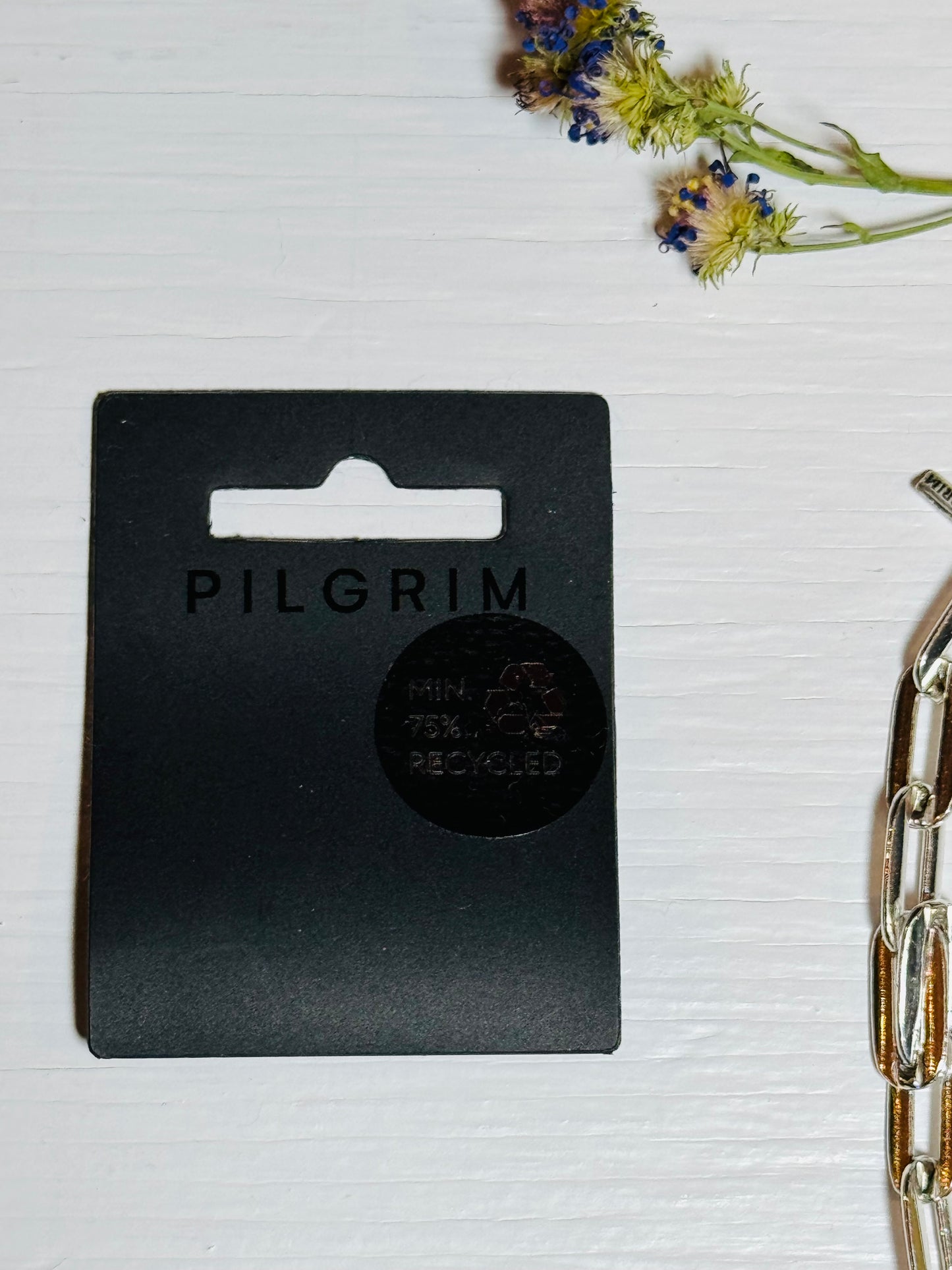 PILGRIM KINDNESS Recycled Cable Chain Bracelet