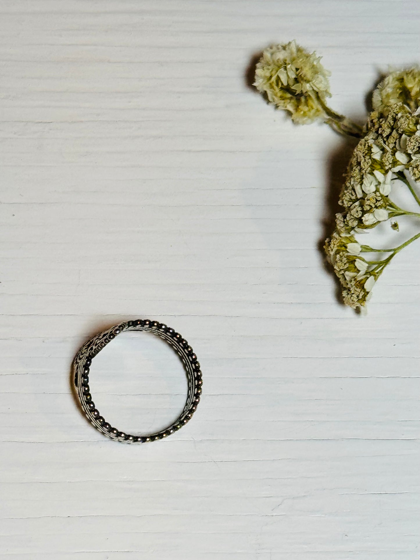 New*Noir Kala Anahata Ring