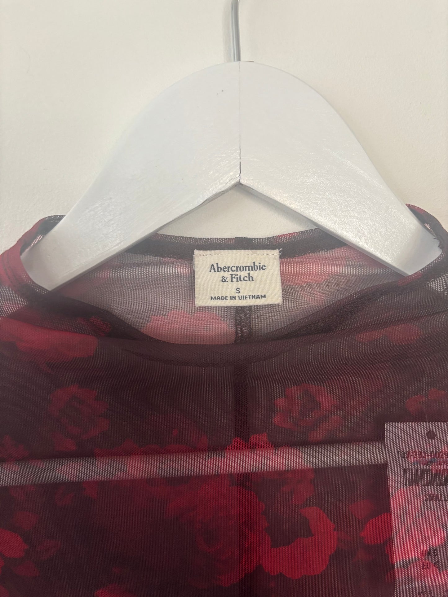 Abercrombie & Fitch Paloma Mesh Mock Neck NWT | Small (N214K6)