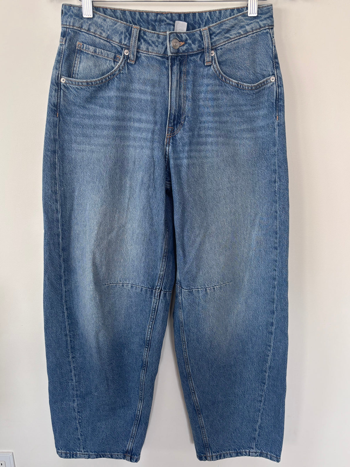 H&M/Divided Relaxed Barrel Jeans | Sz 4 (loose fit)