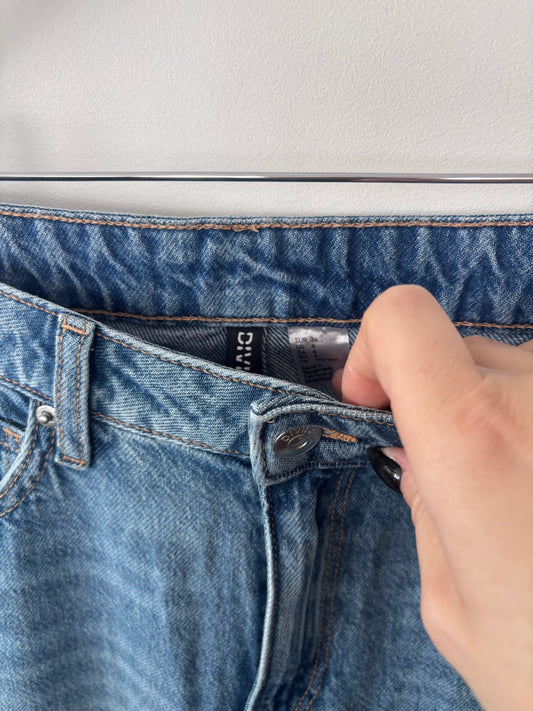H&M/Divided Relaxed Barrel Jeans | Sz 4 (loose fit)