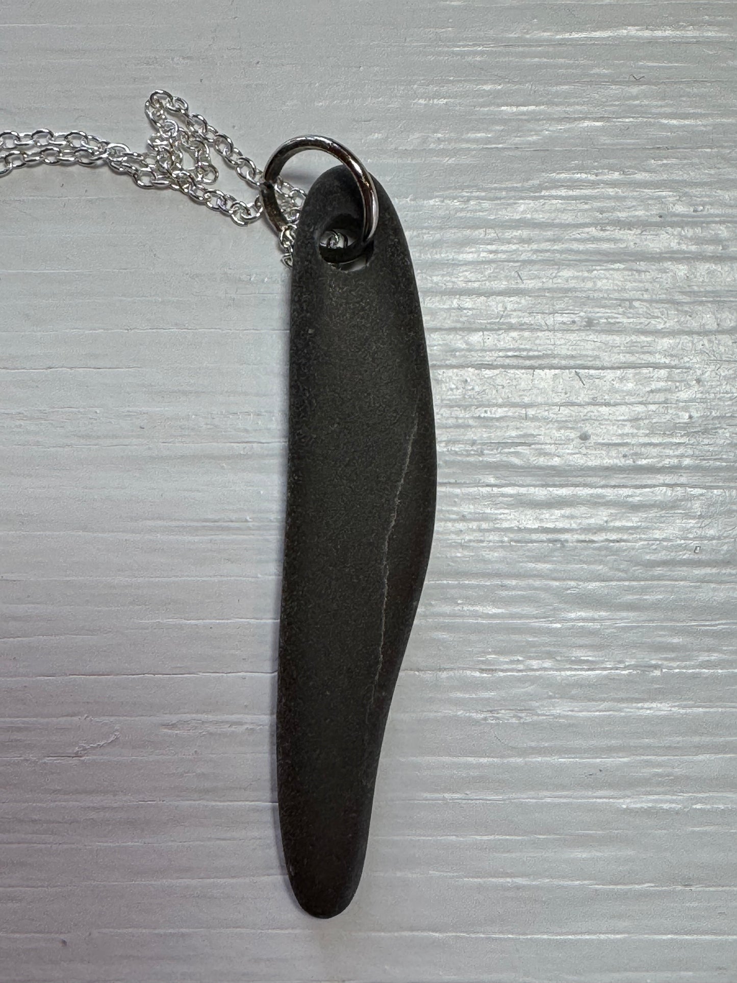 Lakeshore Rock Pendant Necklace