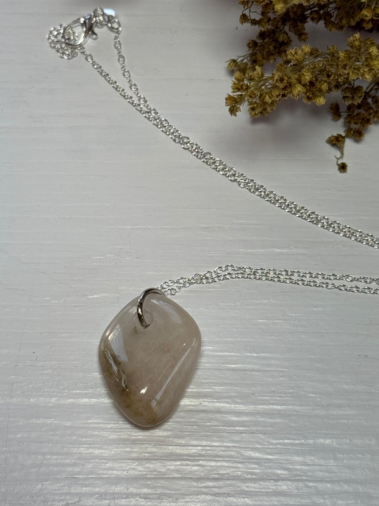 Lakeshore Rock Pendant Necklace