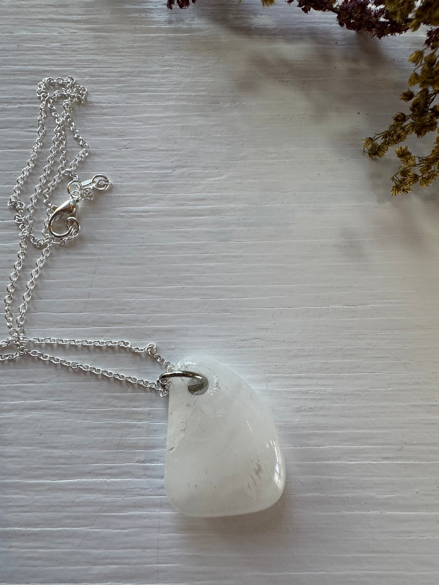 Lakeshore Rock Pendant Necklace