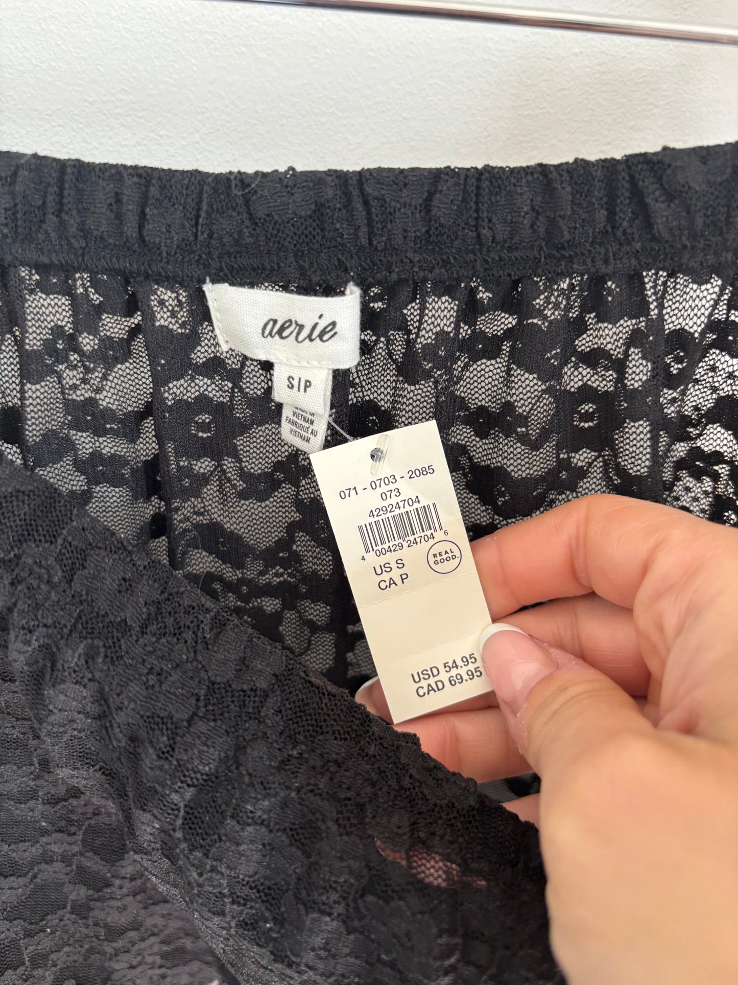 NWT Aerie Tiered Lace Maxi Skirt | Small (or fit medium)