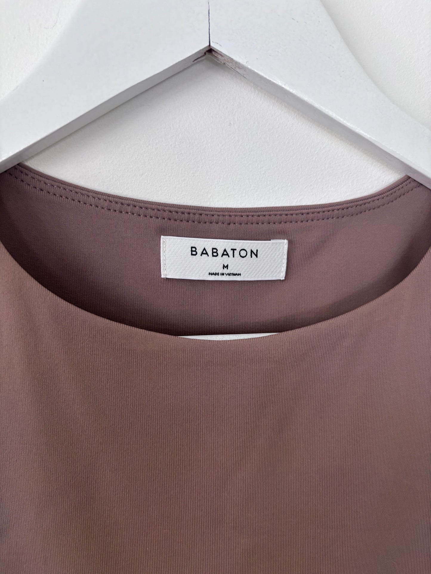 Babaton 90s Brown Smooth Bodysuit | Sz Medium (M12B11)