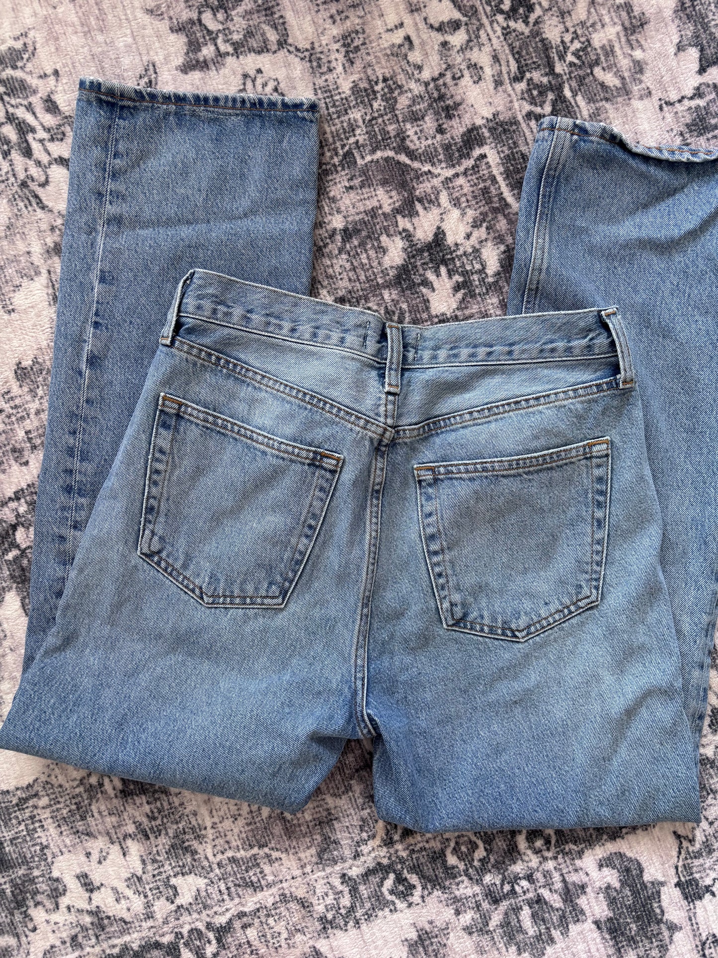 Agolde Valen Mid Rise Vintage Straight Jeans | Sz 27