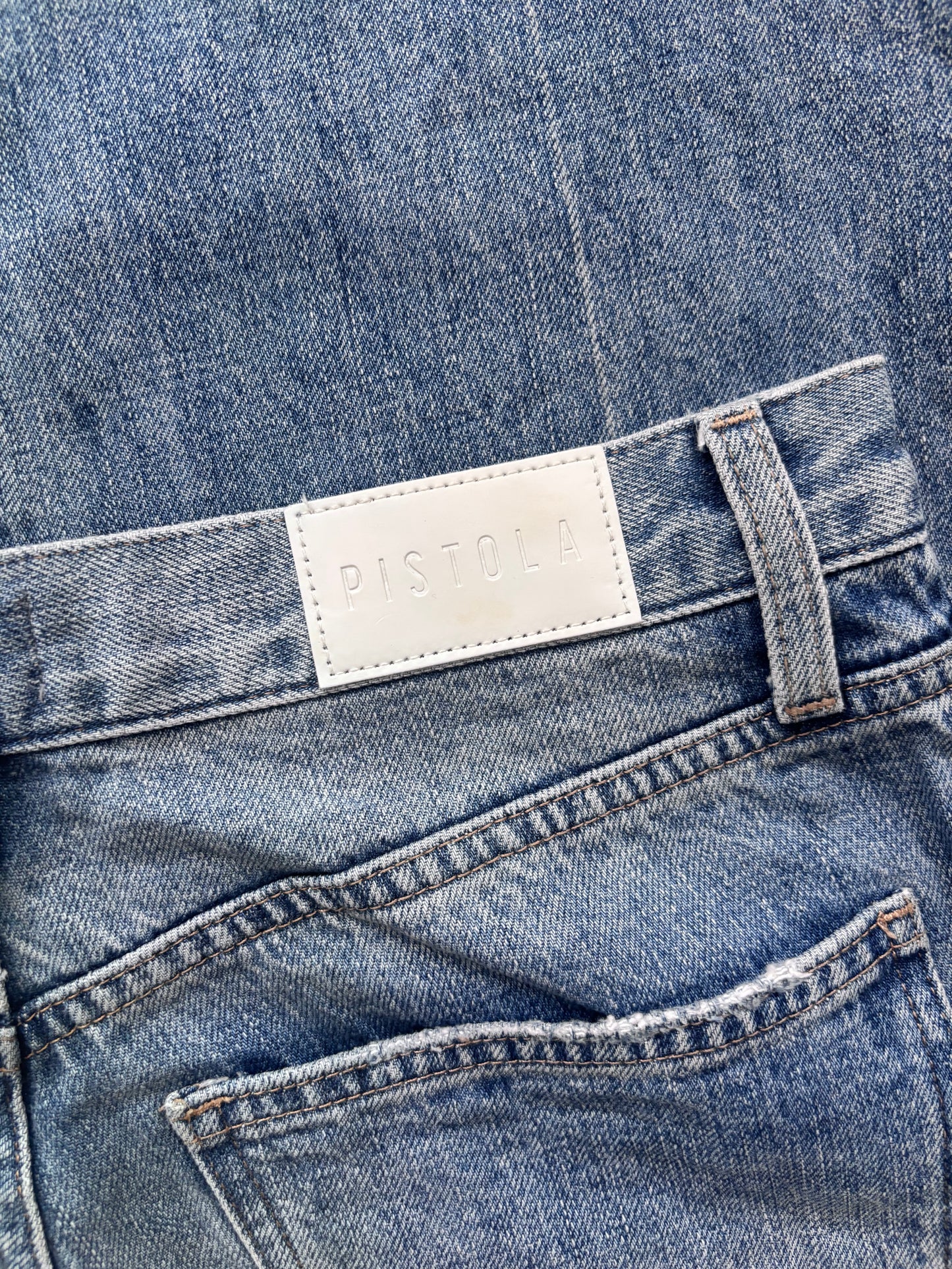 Pistola Loretta Wide Leg 27" Jeans | Sz 28 (or 27/28)