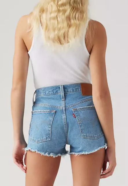 Levi 501 Classic Shorts Medium Wash | 28