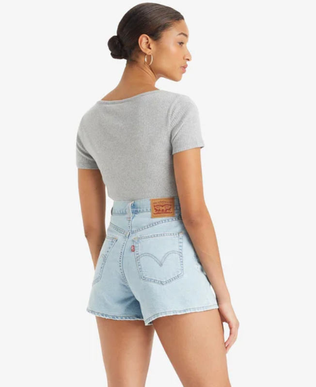 Levi's High Waist Mom Shorts | 27