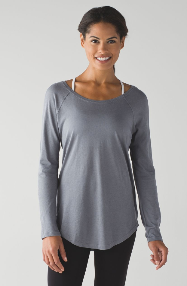 Lululemon Locarno Long Sleeve in Arctic Grey | 6