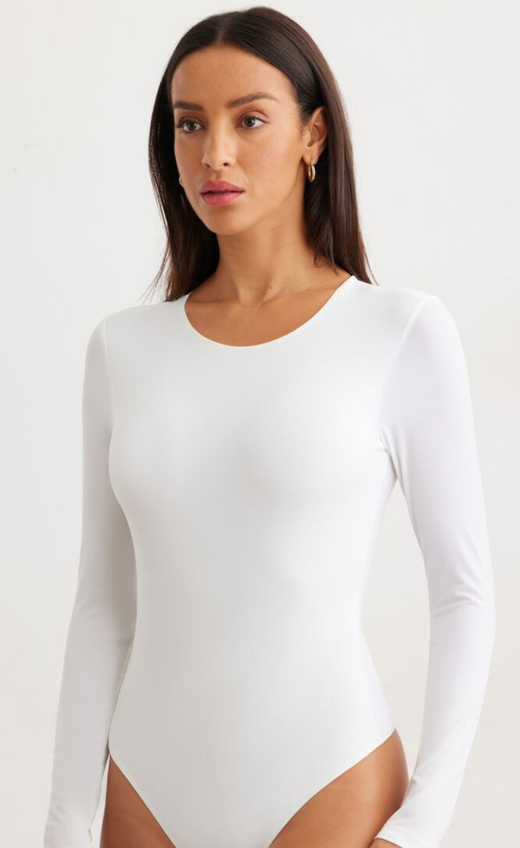 Dynamite Kyla Sculpt Longsleeve Bodysuit | Medium