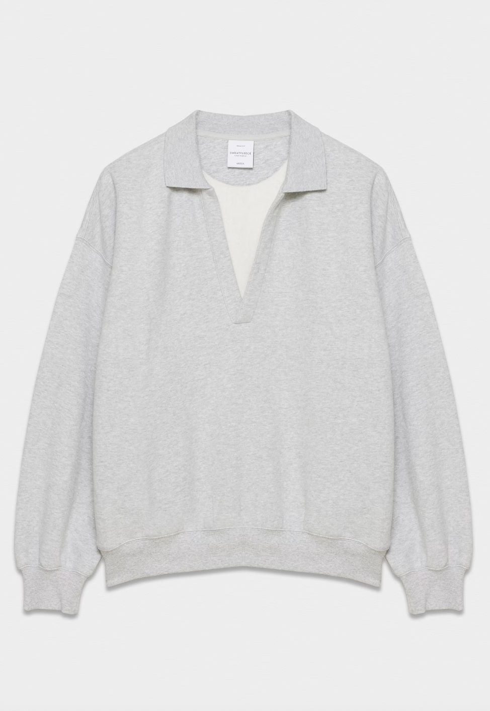 Aritzia MEGA FIT Polo Sweatfleece / Cozy Fleece | Small (fits also medium)
