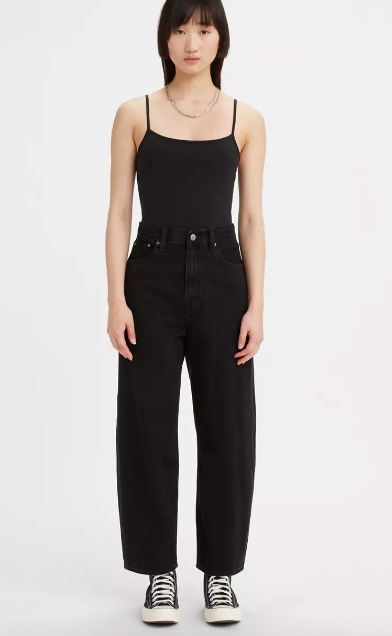 Levi's Black Balloon Jeans | 27