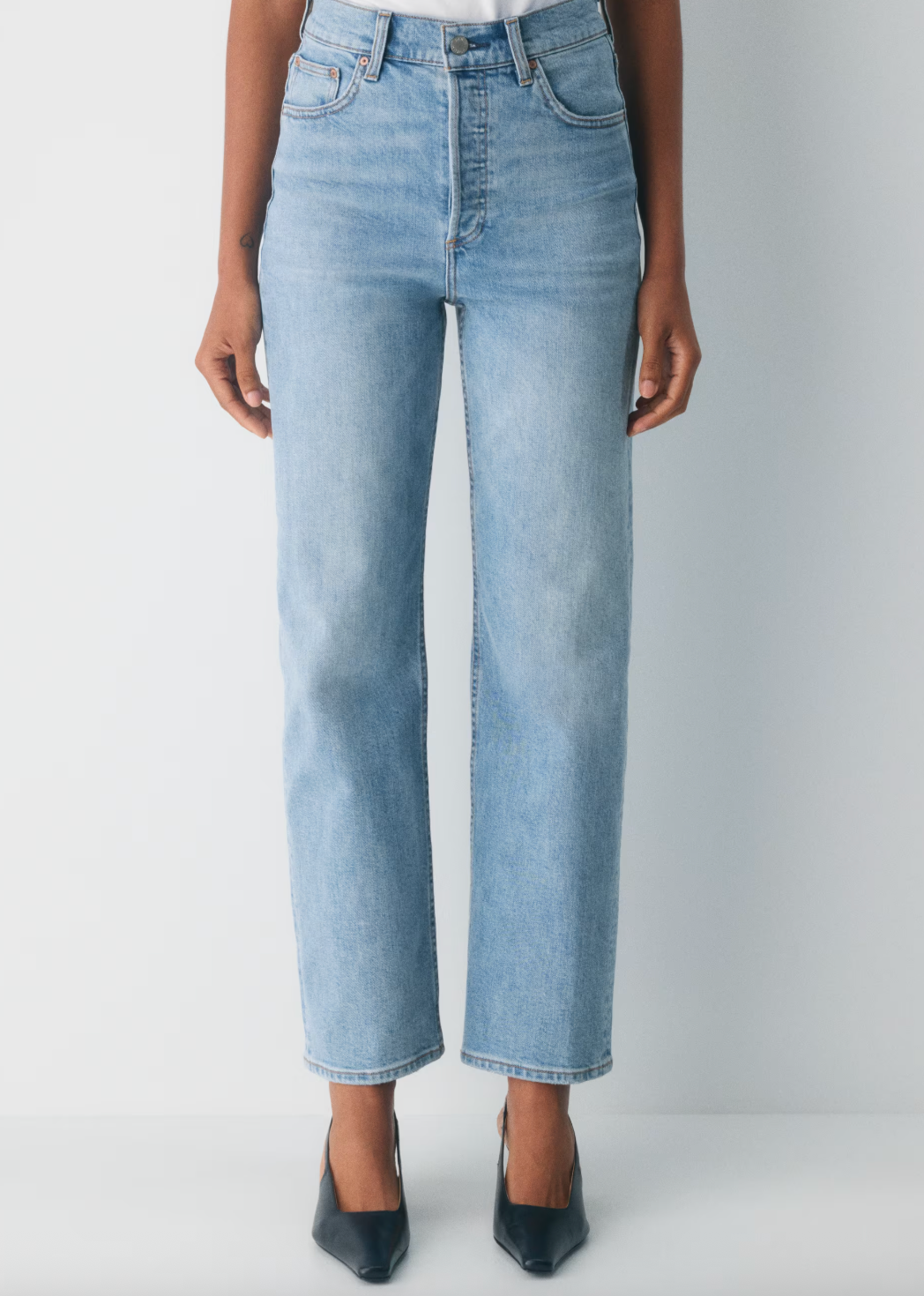Denim Forum The Arlo Hi-rise Straight Jean | 25