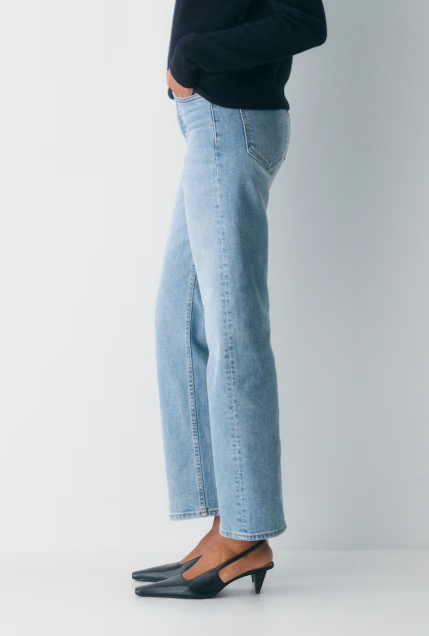 Denim Forum The Arlo Hi-rise Straight Jean | 25