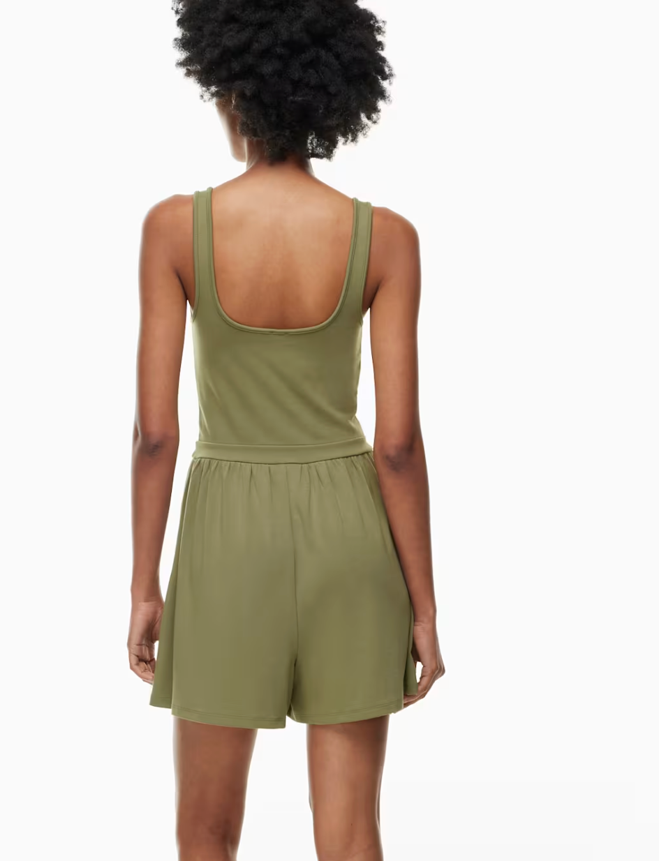 Wilfred Green Market Romper | Sz Medium