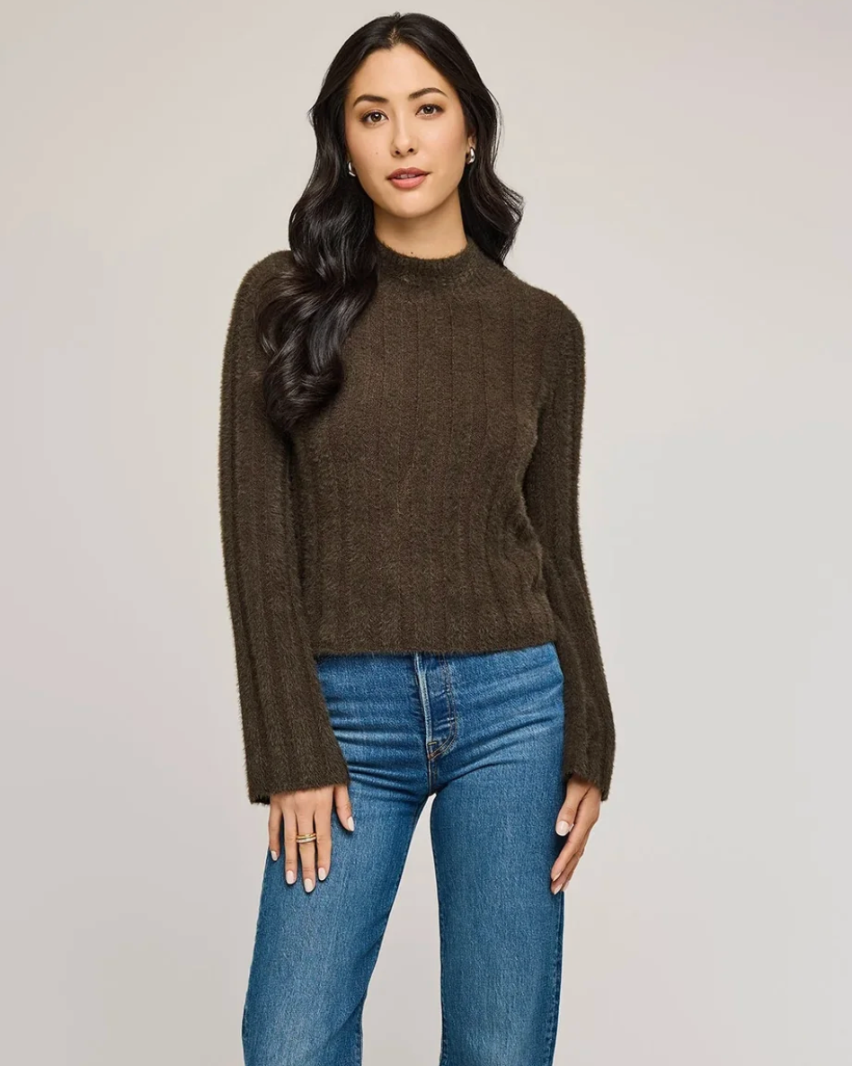 Gentle Fawn Jace Pullover Dark Brown | Sz Large