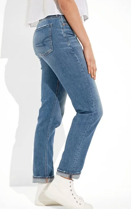 American Eagle Tomgirl Jeans | Size 6 (extra long)