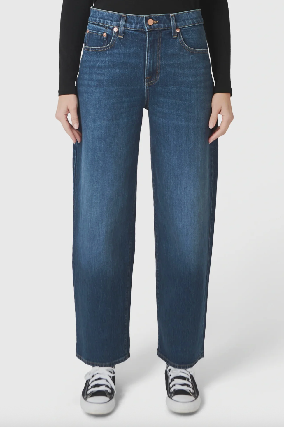 Modern American Daisy Barrel Leg Jeans | Sz 27 (may also fit 28)
