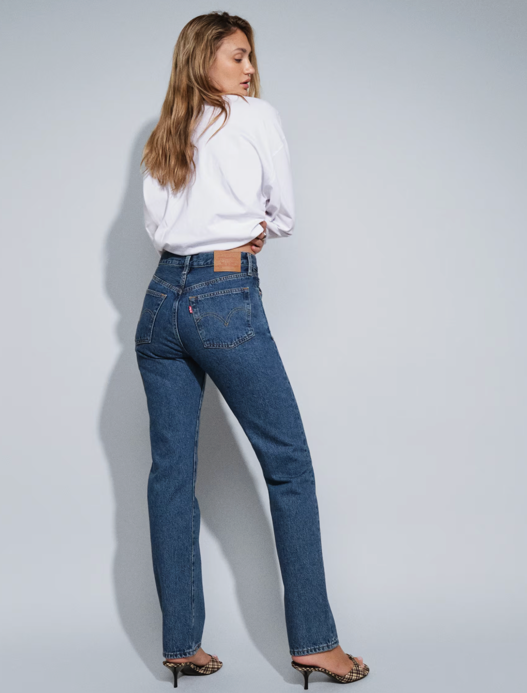 Levi's 501 Medium Blue-wash Jeans | Sz 28 (fits 27/28)