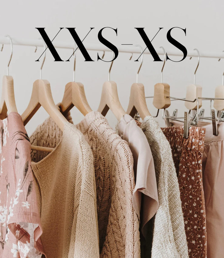 Sizes XXS-XS