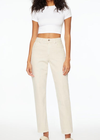 Dynamite Claudia Mom Jeans Beige | Sz 25 or 0