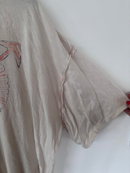 We the Free T-shirt Love Rose | Sz Small (very oversized)