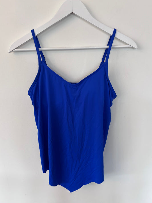 La Vie En Rose Blue Swim Top | Sz Small