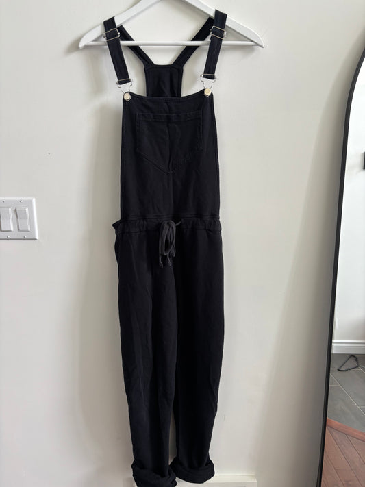 Pepper & Zoe Sweatpant Overalls (Tough Love) | XS Oversized (fit like small)
