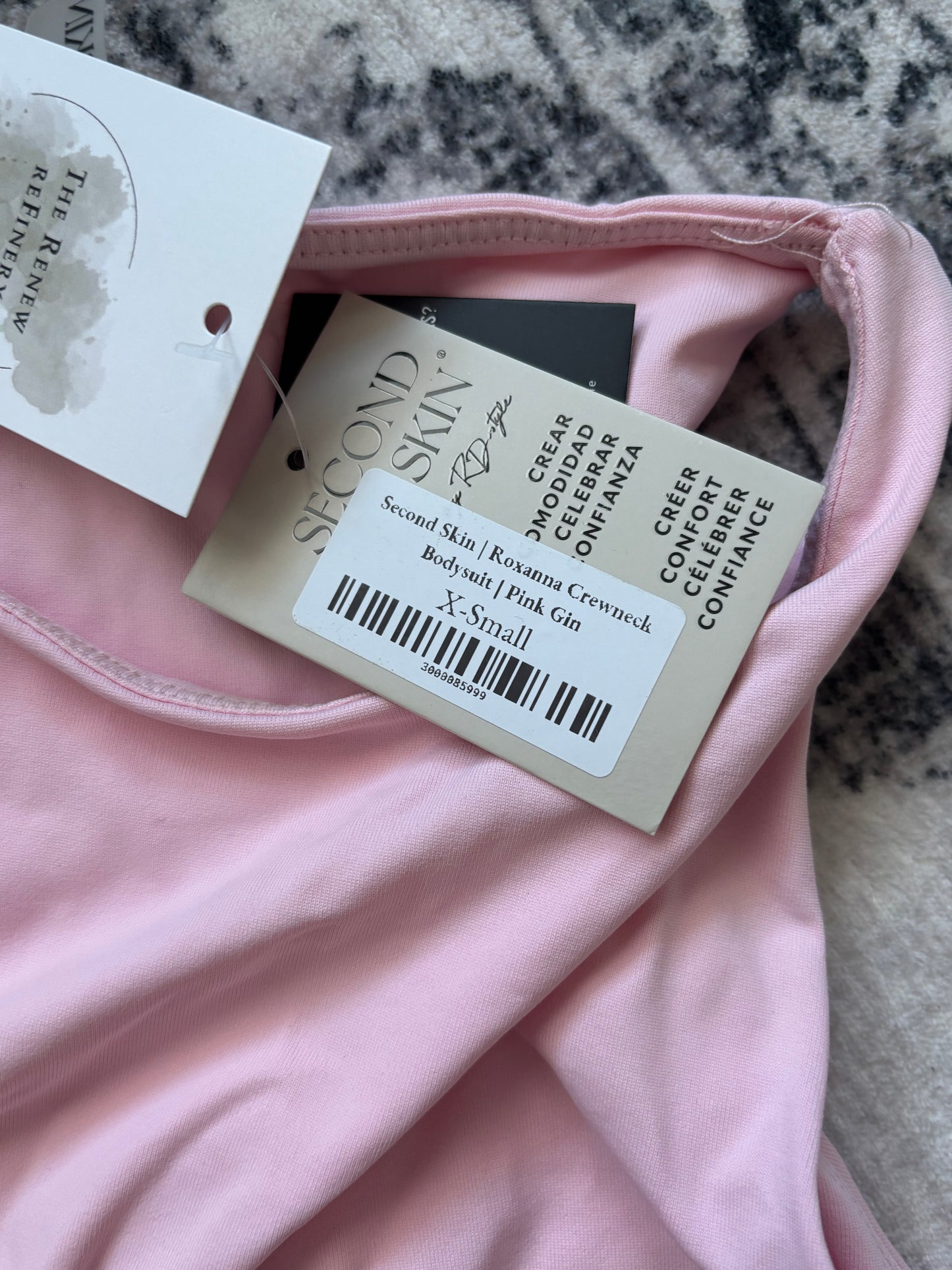 RD Style NWT Second Skin Roxanne Crewneck bodysuit | XS (D011M21)