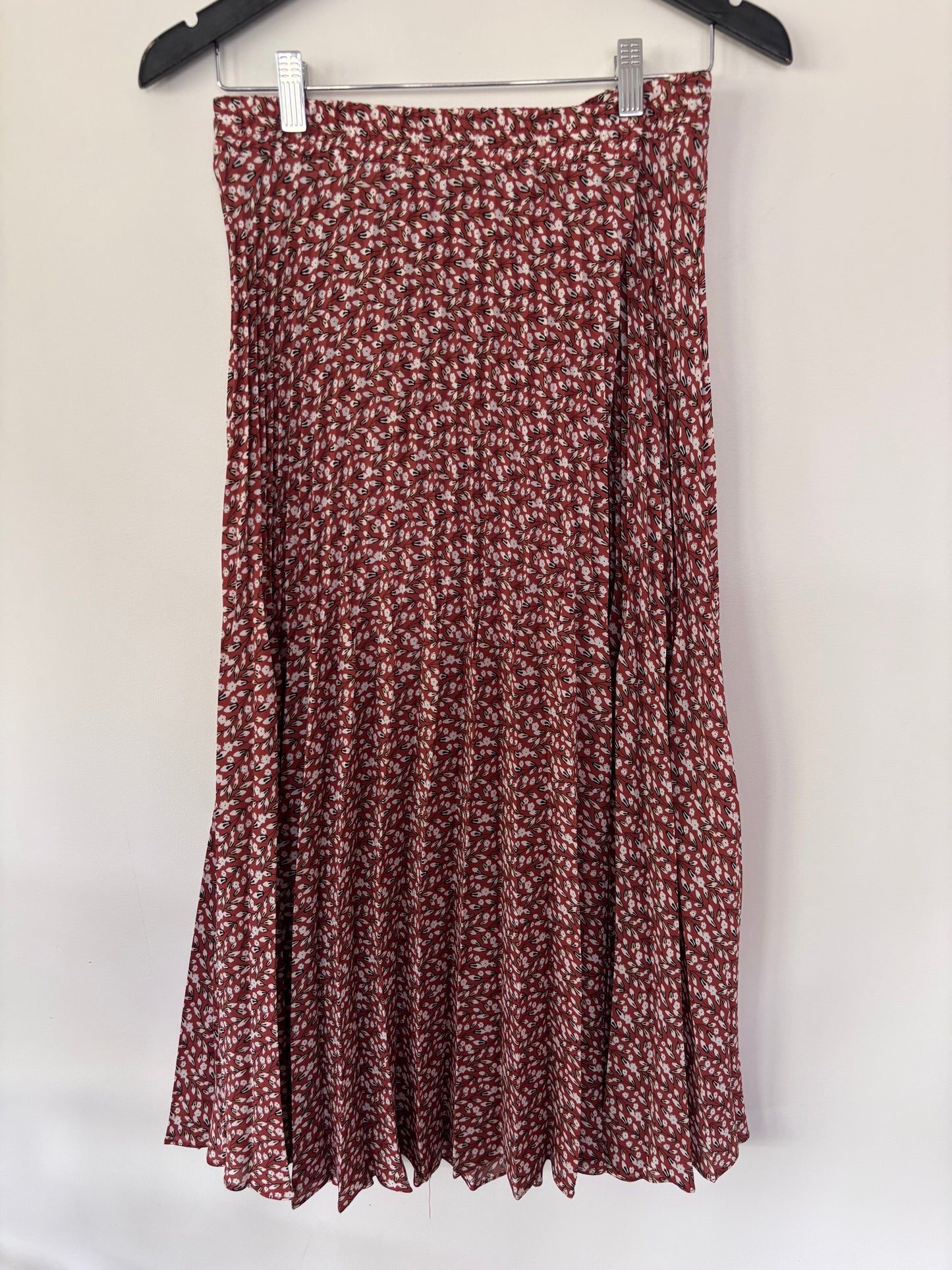 Max Studios Patterned Floral Skirt | Sz Large