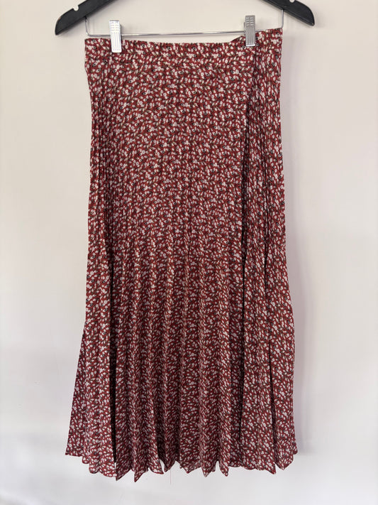 Max Studios Patterned Floral Skirt | Sz Large