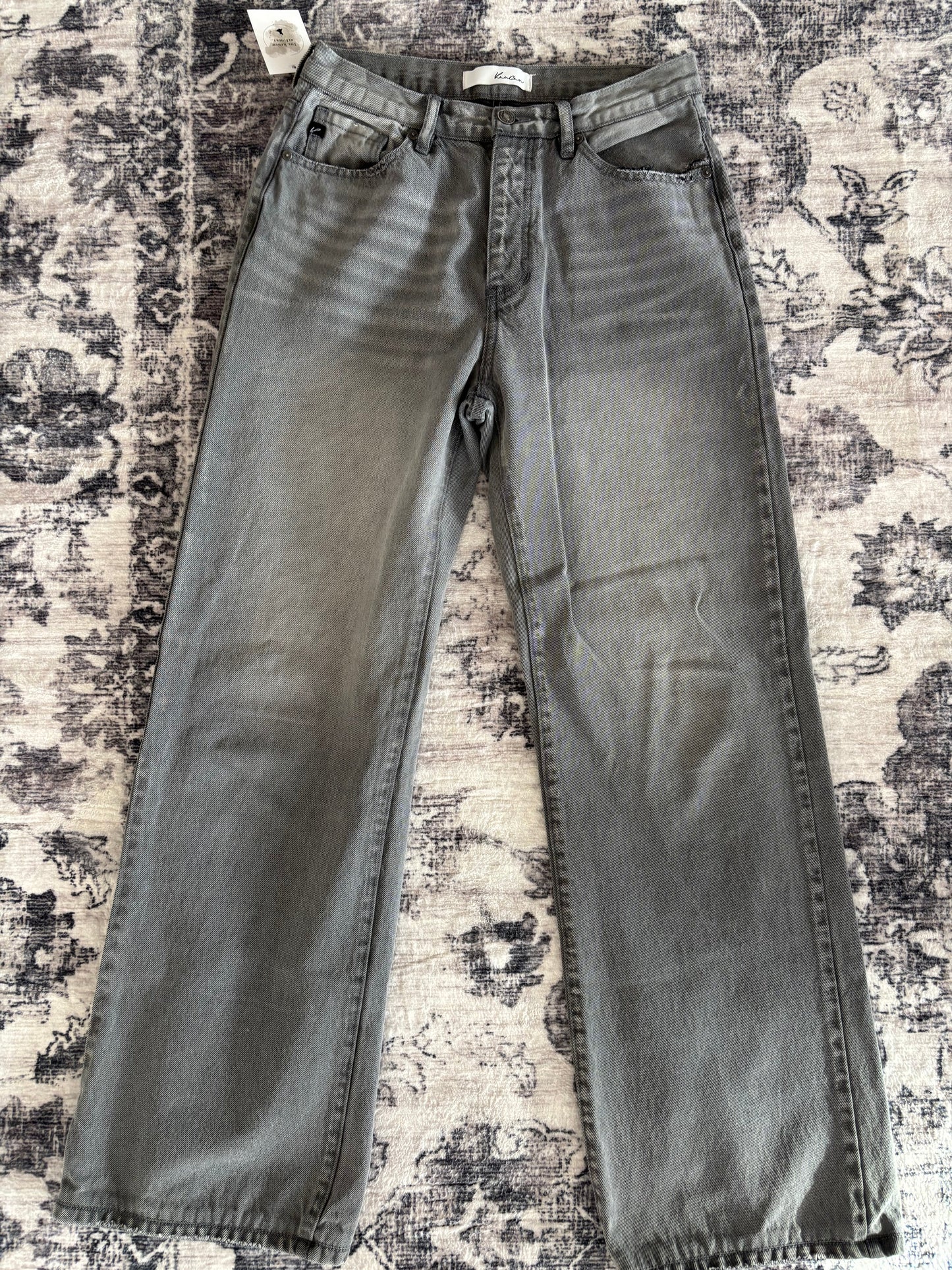 Kancan High Rise 90's Straight Leg Jeans | Sz 28 (N21S20)