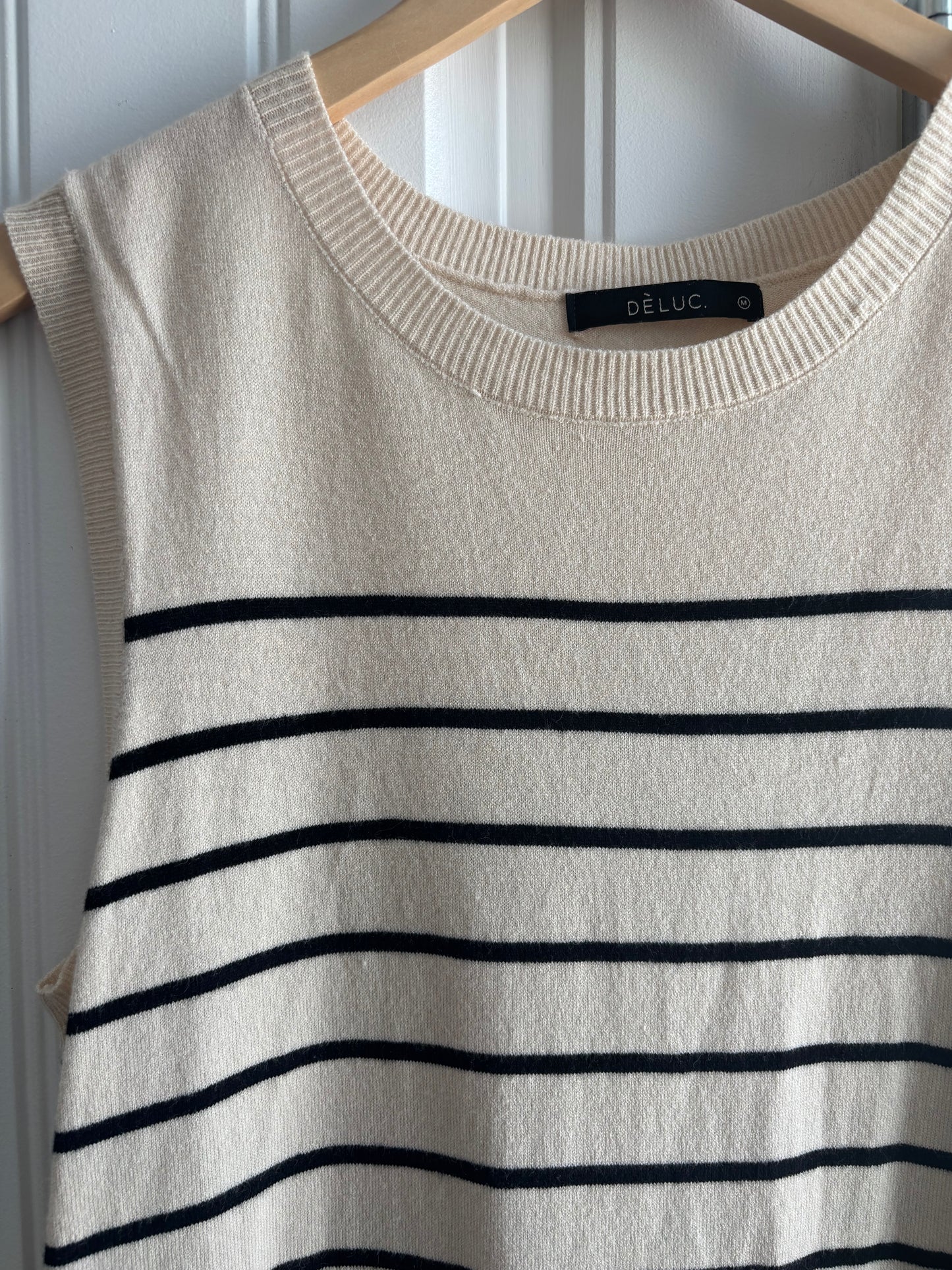 Deluc Duchamp Striped Maxi Knit Dress | Medium (D105C1)